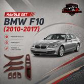 Inner Door Handle Assembly (Without Leather Set Of 7) Compatible With BMW 5 Series F10