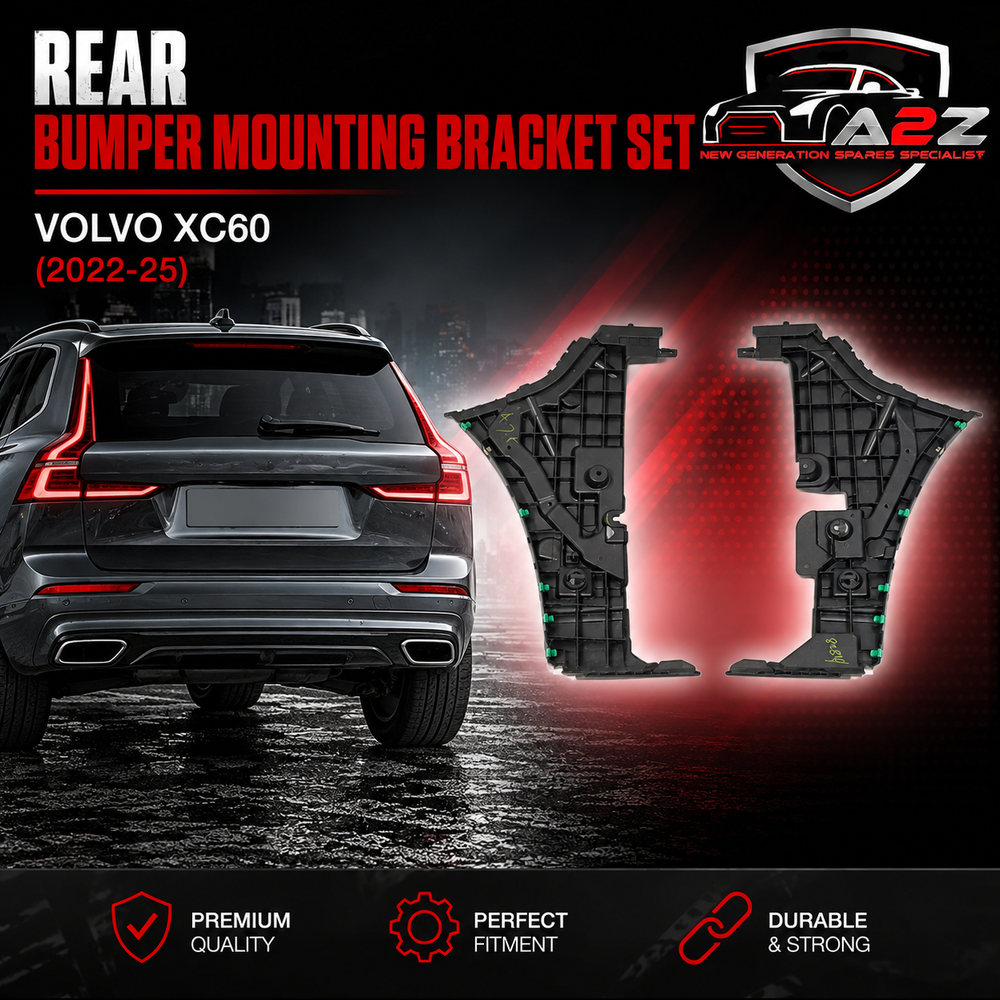 Rear Bumper Mounting Bracket Set Left 31663562 32296030 & Right 31663563 32296031 Compatible With Volvo XC60 (2022-25)