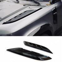 Glossy Back Bonnet Vent Compatible With Land Rover Defender 5 L663
