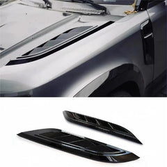 Glossy Back Bonnet Vent Compatible With Land Rover Defender 5 L663