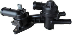 Thermostat housing 03C121111AM Compatible with SKODA FABIA II (542) & VW JETTA IV (162, 163, AV3, AV2)