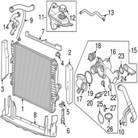 Coolant Bottle C2Z13764 JDE34572 T2H57759 XR818921 XR82823 Compatible With Jaguar XF Tag-B-29
