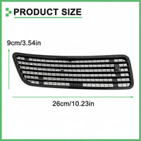 Hood Air Vent Grille Cover Set Left 2218800305 & Right 2218800205 Compatible With MERCEDES BENZ S-CLASS (W221)