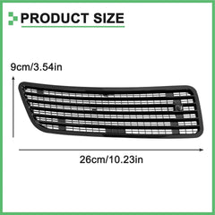 Hood Air Vent Grille Cover Set Left 2218800305 & Right 2218800205 Compatible With MERCEDES BENZ S-CLASS (W221)