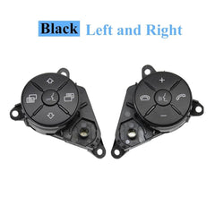 Mercedes-Benz 164/251 Complete Steering Wheel Switch Set Black-Round for M-Class (W164) & R-Class (W251, V251) - Left Hand 1648700558 and Right Hand 1648700658 Options Available Tag-SW-89