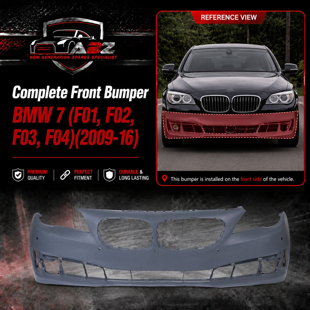 Front Bumper Complete 51117313947 Compatible With BMW 7 (F01, F02, F03, F04)(2009-16)
