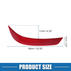 Rear Bumper Reflector Compatible With Mercedes Benz GL W164 Rear Bumper Reflector Left 1648200974 & Right 1648201074 Tag No.104