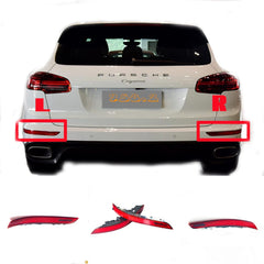 Rear Bumper Reflector Compatible With PORSCHE CAYENNE 92A Rear Bumper Reflector Left 95863110510 & Right 95863110610 Tag-RB-159