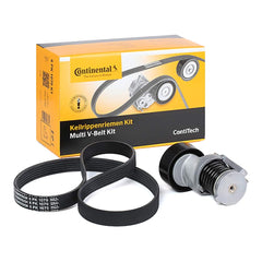 Multi Rib Belt Kit 6PK1070K1 Compatible With SKODA FABIA II (542) OCTAVIA II (1Z3) | LAURA SUPERB II (3T4) YETI (5L) (CONTINENTAL)