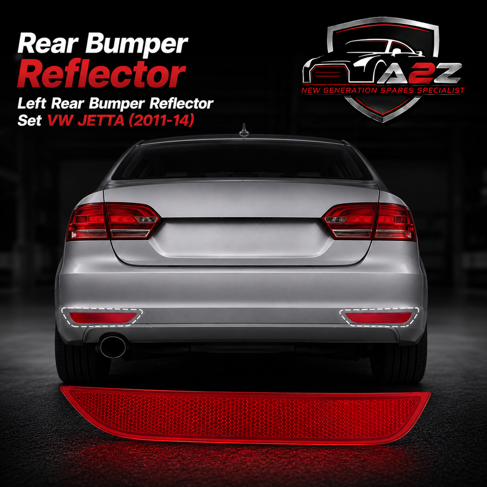 Rear Bumper Reflector Left Rear Bumper Reflector Left 5C6945105 & Right 5C6945106 Compatible With VW JETTA IV (162,163)& Right 16D945106 Compatible With VW JETTA IV (162,163) Tag No.170