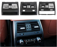 Rear Ac Vent Grille High-end Model Black 64229181095 Compatible With BMW 5 Series F07 528i 535i 550i 2009-2016