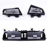 Ac Vent Compatible With Bmw 5 Series F10 2010-2017 6 Series F12 2012-2016 Ac Vent Ac Grill Glossy Black Front Set 64229166885 6422916688 64229166 888