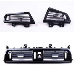 Ac Vent Compatible With Bmw 5 Series F10 2010-2017 6 Series F12 2012-2016 Ac Vent Ac Grill Glossy Black Front Set 64229166885 6422916688 64229166 888