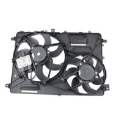 Radiator Fan Assembly LR044833 LR100366 Compatible With Land Rover Discovery Sport (L550) & Land Rover Range Rover Evoque (L538)