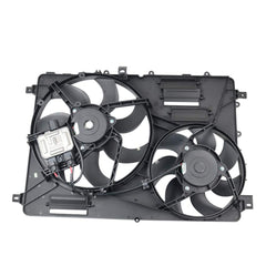 Engine Radiator Cooling Fan Assembly LR024292 LR045248 31332823 Compatible With LAND ROVER DISCOVERY SPORT (L550) & RANGE ROVER EVOQUE (L538) & RANGE ROVER EVOQUE Convertible (L538)