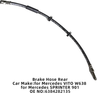 Brake Hose 6384281035 6384282135 A6384281035 A6384282135 Compatible With Mercedes Benz