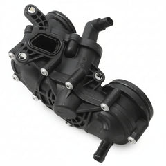 Engine Coolant Thermostat Housing 059121111BM 059121111AQ 059121111BG 059121111BK 059121111CF 059121111CR Compatible With AUDI A6 Q7 Tag No.58
