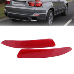 Rear Bumper Reflector Compatible With BMW X5 E70 2007-2013 Rear Bumper Reflector Left 63217158949 & Right 63217158950 Tag-RB-65
