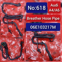 Breather Hose Pipe 06E103217M Compatible with AUDI A4 A6 Tag-H-618