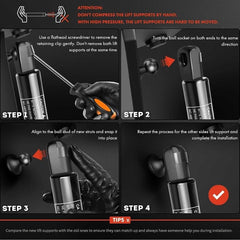 Hood Bonnot Gas Strut for Bmw 3 Series Cars