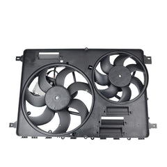 Radiator Fan Assembly LR044833 LR100366 Compatible With Land Rover Discovery Sport (L550) & Land Rover Range Rover Evoque (L538)