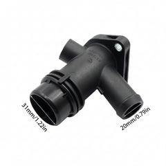 Engine Water Pipe Coolant Hose Connector 11118619408 8619408 Compatible With BMW & 7 (G11, G12) & X4 (G02, F98) Tag No.105