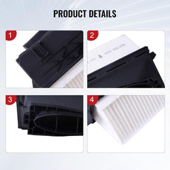 Air Filter E1328L-2 & 6420940000 & LX3885/S 6420941204 6420941804 6420941904 6420942004 A6420940000 A6420941204 A6420941804 A6420941904 A6420942004 A6420942404 Compatible With MERCEDES-BENZ E-CLASS (W212) & E-CLASS (W213) & GL-CLASS (X164) Tag : 29