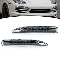 Fog Light Fog Lamp Compatible With Porsche CAYENNE 2011-2014 Fog Lamp Left 95863118100 & Right 95863118200 Tag-FO-157
