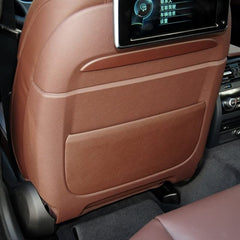 Seat Storage Pocket Compatible with BMW 5 Series F10 2013-2017 Gt F07 2014-2018 7 Series F02 2012-2015 X5 F15 2014-2018 X6 F16 2014-2018 Seat Storage Pocket Cover Beige Model C 52107319071