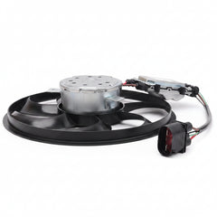 Engine Cooling Fan Motor Fan Assembly (Small) 7L0959455F Compatible With AUDI Q7 (4LB) & PORSCHE CAYENNE (9PA) & VW TOUAREG (7LA, 7L6, 7L7)