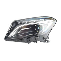 Headlight Headlamp Left A1569063100 & Right A1569063200 (Single Lens) (Without Blaster) Compatible With MERCEDES-BENZ GLA-CLASS (X156) 2014-2017 Tag No.102