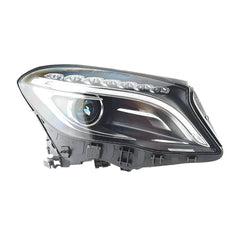 Headlight Headlamp Left A1569063100 & Right A1569063200 (Single Lens) (Without Blaster) Compatible With MERCEDES-BENZ GLA-CLASS (X156) 2014-2017 Tag No.102