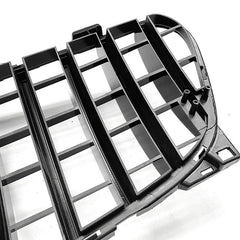 Front Bumper Grill Compatible With Mercedes Gla W156 X156 2017-2020 Front Bumper Panamericana Grill W156 Grill Gtr Black Lci