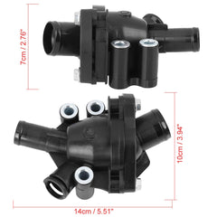 Engine Coolant Thermostat Housing 31319606 30650753 306507534 Compatible With VOLVO S60/V60 Tag No.134