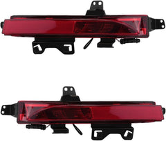 Rear Bumper Reflector Compatible With DISCOVERY SPORT 2015-2018 Rear Bumper Reflector Left LR060911 & Right LR060910 Tag-RB-04