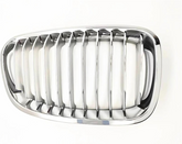 Full Chrome Show Grill Left 51137262119 & Right 51137262120 Compatible With BMW 1 Series (F20) (2011-2015) Tag No.122