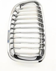 Full Chrome Show Grill Left 51137262119 & Right 51137262120 Compatible With BMW 1 Series (F20) (2011-2015) Tag No.122