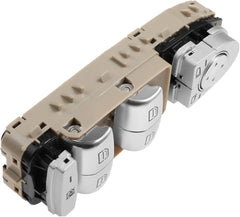 Power Window Switch Beige 2139050000 Compatible With Mercedes Benz For C CLASS (W205) For GLC (W253)