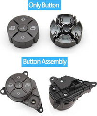 Effortless Control: Mercedes-Benz 164/251 Complete Steering Wheel Switch et (Grey-Round) for M-Class (W164) & R-Class (W251, V251) - Left Hand 1648700558 and Right Hand 1648700658 Options Available Tag-SW-88