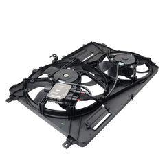 Engine Radiator Cooling Fan Assembly LR024292 LR045248 31332823 Compatible With LAND ROVER DISCOVERY SPORT (L550) & RANGE ROVER EVOQUE (L538) & RANGE ROVER EVOQUE Convertible (L538)