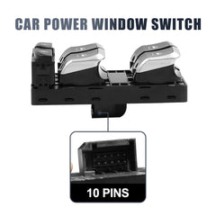 Power Window Switch 4G0959851 Compatible with Audi A6 (4G) (10 Pin) Tag No.10