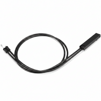 Front Hood Release Cable 51237183773 Compatible With BMW 5/6/7 Series F01 F10 F06 F12 F13 F18 (2008-17)