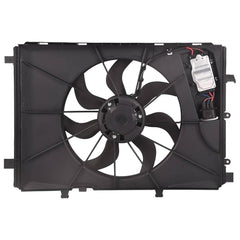 Engine Radiator Cooling Fan Assembly 2465000064 Compatible With MERCEDES-BENZ A-CLASS (W176) & B-CLASS Sports Tourer (W246, W242) & CLA Coupe (C117) & GLA-CLASS (X156)