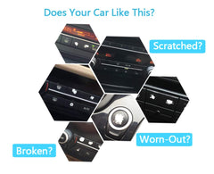 Dashboard Button Compatible With Bmw 5 Series Dashboard Button 5 Series F10 2010-2017 6 Series F12 2011-2016 7 Series F02 2009-2016 Button Set