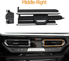 Center Right AC Conditioner Air Vent Grill Outlet Tab Clip Repair Kit 64119459488 Compatible With BMW 1 Series F40 & 3 Series G20 G28 & 4 Series G26 & X3 G01 & X4 G02 & Z4 G29 Tag-ACR-03