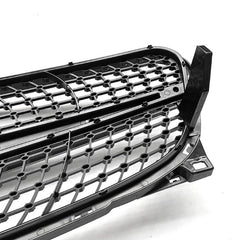 Front Bumper Grill Compatible With Mercedes Gla W156 X156 2014-2016 Front Bumper Panamericana Grill W156 Grill Diamond Silver
