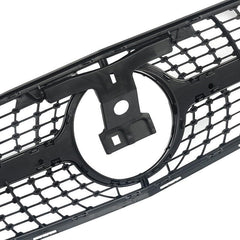 Front Bumper Grill Compatible With Mercedes Benz C Class W204 2007-2014 Front Bumper Grill W204 Grill Diamond Black