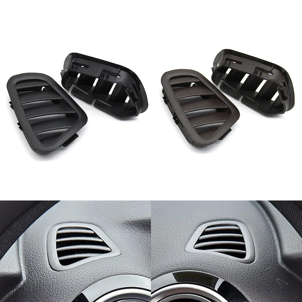 Mercedes Benz 205 Front AC Vent Dashboard Left & Right Set 2058804505 Brown