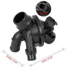 Engine Coolant Thermostat 11537580627 11538671517 For BMW 5 Series F10 & 7 Series F02 Tag-E-77