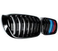 Front Bumper Grill Compatible With Bmw X3 F25 2014-2018 Front Bumper Grill M Colour